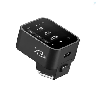 GODOX X3S 2.4G Transmissor Flash Trigger Sem Fio TTL Autoflash Com Tela Sensível Ao Toque OLED Grande Vários Modos USB New625