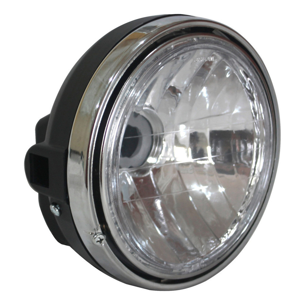 Farol Yamaha Factor 125 Completo Aro Cromado 2006 2016