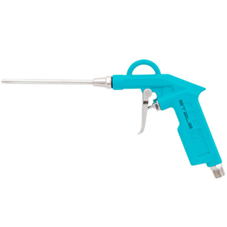 Pistola de ar para limpeza bico longo corpo em alumínio - Stels