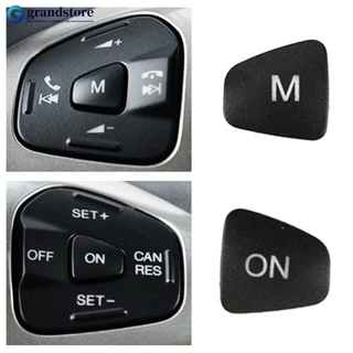 GRANDSTORE Volante Para Carro Botão De Volume De Áudio Do Controle De Cruzeiro M ON Ford Escort Fiesta MK7 MK8 ST Ecosport 2013-2018 F2V1
