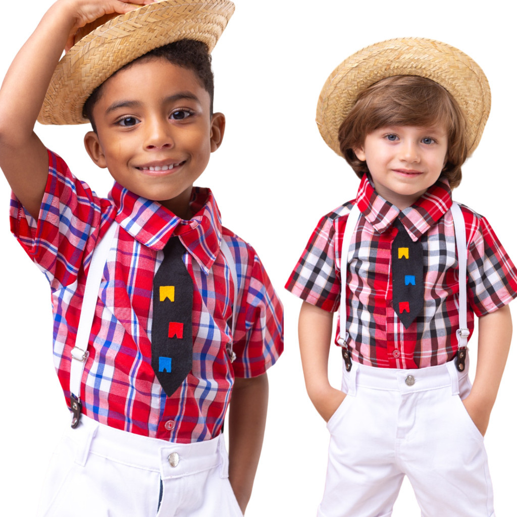 Conjunto Infantil Roupa De Bebe Para Sao Joao Conjunto Infantil