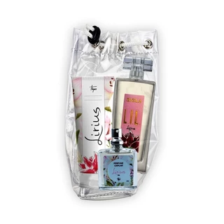 Kit Lirius - 100ml + Hidratante 200g + Perfume Capilar Lirius + Hidratante Meu Creminho 60g