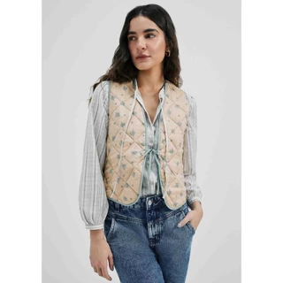 Colete Feminino Estampado Matelassê Hering