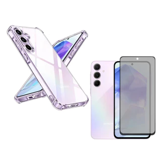 Capa Case Capinha Anti Queda Para Galaxy A55 5G + Película 3D Privacidade