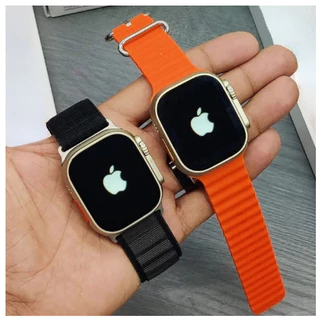 Relógio Apple Watch 8 Ultra 49mm Smartwatch Bluetooth Chamada com Logo da Maça