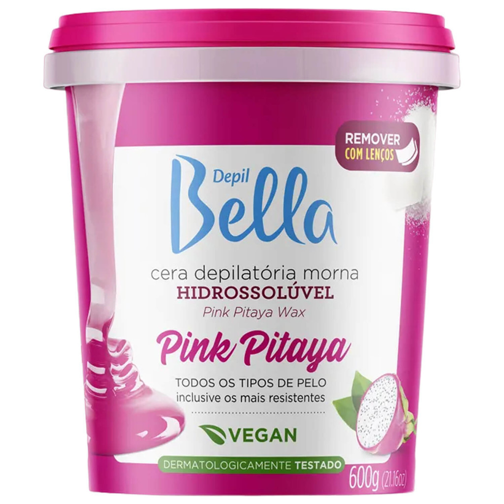 Imagem do produto Cera Hidrossolúvel Depil Bella Pink Pitaya 600g