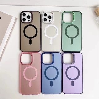Nova capa de telefone IMD de sucção magnética para iPhone 11 12 13 14 15 pro max 14pormax 13pormax 13 13pormax 13pro 11ppromax 11pro 14pro caixa resistente à queda