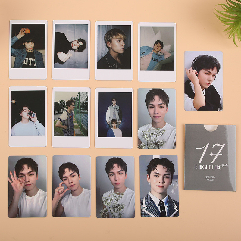 Novo Álbum Kpop Idol SEVENTEEN 17 É Direito Aqui Photocard Fãs