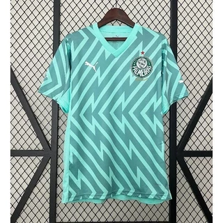 2024-2025 Alta Qualidade Verde Goleiro Camisa De Futebol 1:1
