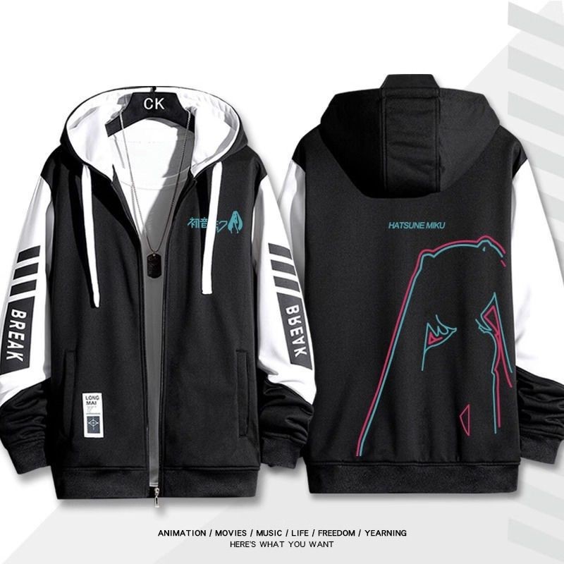 Hatsune Miku Anime Cosplay Traje Kaedehara Kazuha Pullover Unisex