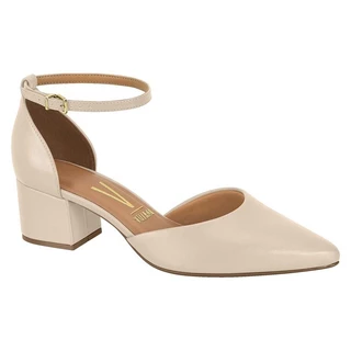 Scarpin Vizzano Salto Bloco Bico Fino Com Fecho 1220.317