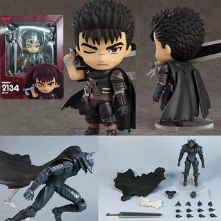 Figma Berserk Modelo Nendoroid Berserker Armour Warrior Persil Guts Espadachim Preto Figura Anime Manga