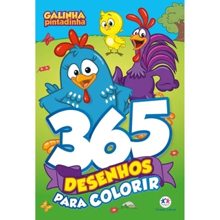 Galinha Pintadinha - 365 Desenhos para colorir em Oferta na Shopee