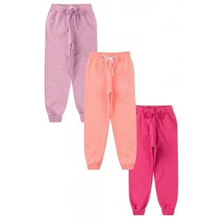 Kit Sortido 3 Calça Infantil Feminino