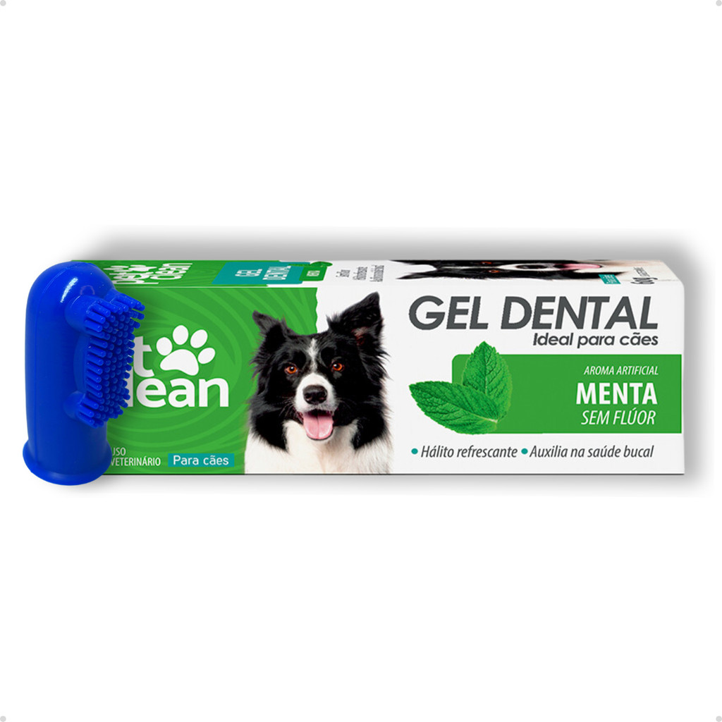 Pasta De Dente Cães Pet Clean Sabor Menta | Shopee Brasil