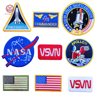 Idade Do Espaço Pro Patch Store Agency Série NASA Bordados De Para Adesivos Roupas De Crachá