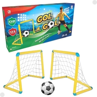 Mini Trave de Futebol Infantil Gol a Gol 0329 - Nig Brinquedos