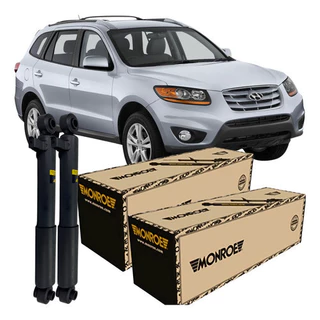 02 Amortecedor Original Traseiro Santa Fé Veracruz Sorento em Oferta na Shopee