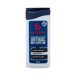Sabonete Liquido Carvao Ativado Masculino Bozzano 240Ml