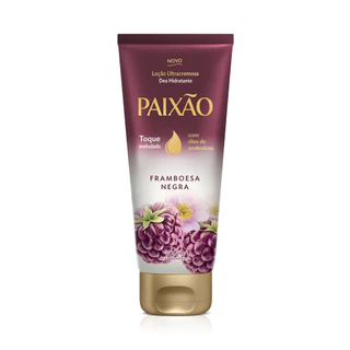 Locao Hidratante Corporal Framboesa Negra Paixao 200Ml