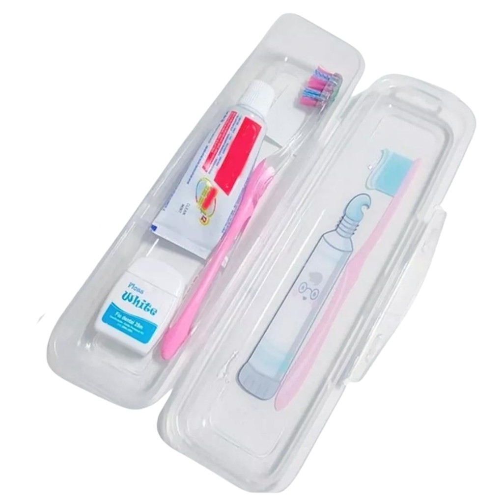 estojo porta pasta escova de dente | Shopee Brasil