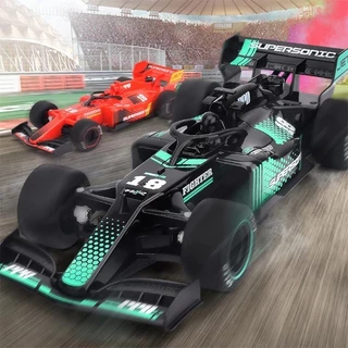 Carrinho recarregavel de Controle Remoto Formula 1 alta velocidade SOLTA FUMAÇA