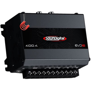 Módulo Amplificador Potência 400w 4 e 2 canais 4 ohm SounDigital 400.4 EVO6 Para Falante Boca Medio em Oferta na Shopee