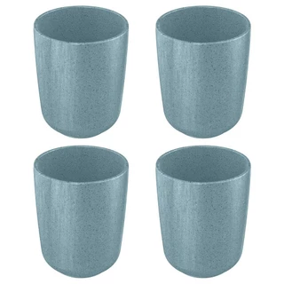 4x Porta Escova de Dente de Pia Banheiro OU Osaka Azul