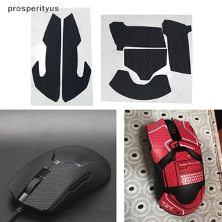 [prosperityus] 1 Conjunto De Rato Pele Pads Laterais Botões Esquerdos Direitos Adesivos Para Ratos razer Viper Ultimate Mouse Curved Edges Silicone Grip [BR]