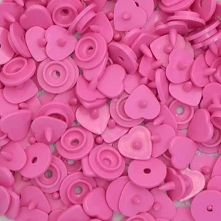 Botão de Pressão Coração Plástico Ritas 10mm - 50 Unidades em Oferta na Shopee