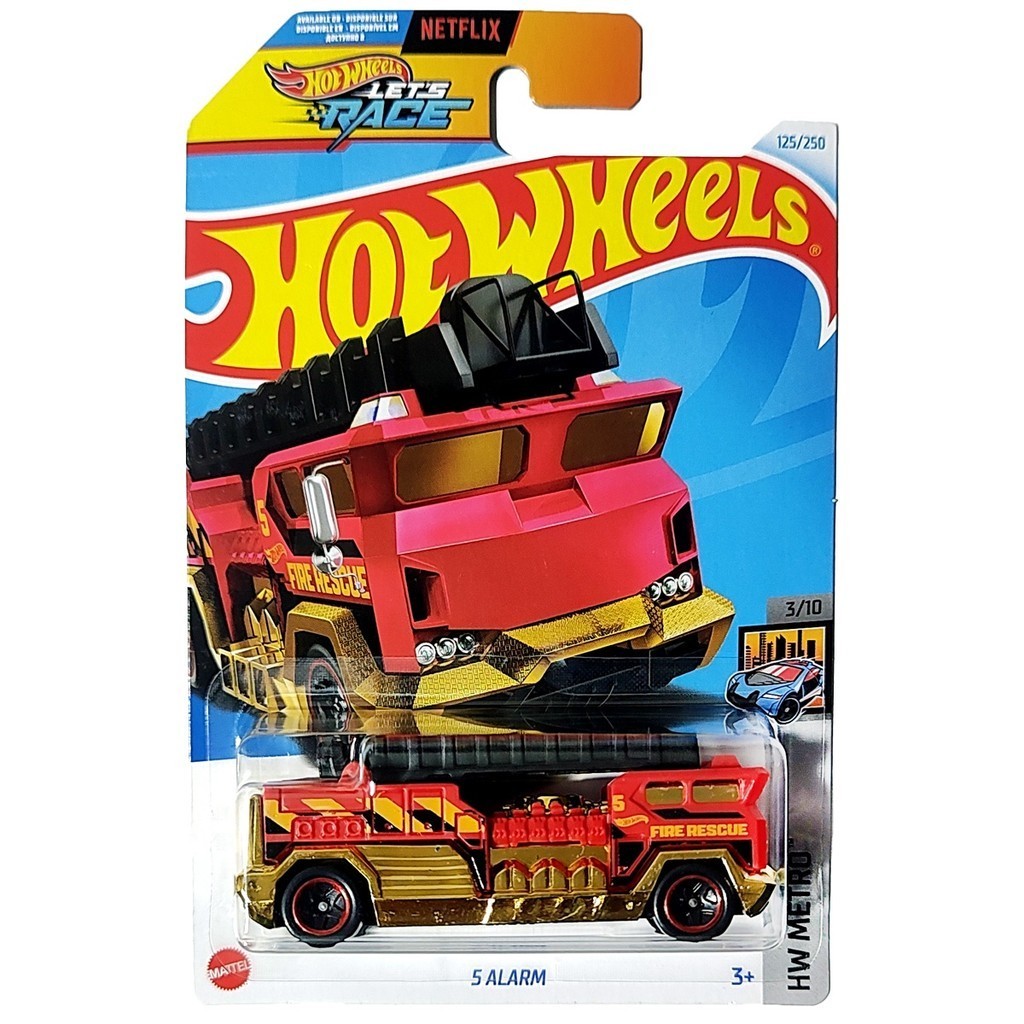 Hot Wheels 1:64 Dodge Charger SRT Police – HW Metro Time – Poursuite Eb1