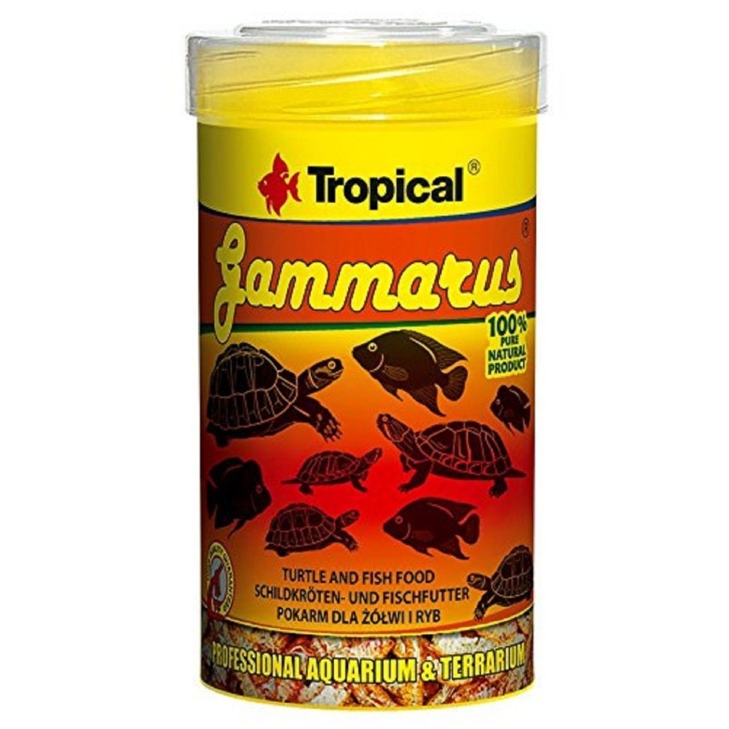 Gammarus 60g Para Peixes E Tartarugas Tropical | Shopee Brasil