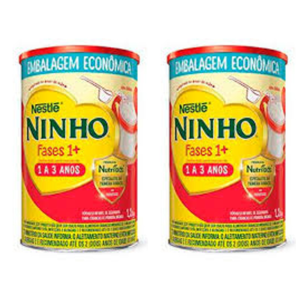 kit Leite Ninho Fases 1 a 3 Anos 1,2kg | Shopee Brasil
