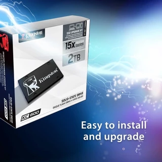 Kingston KC600 2TB 2.5 "SATA3 Unidade de Estado Sólido Portátil KC600 1TB