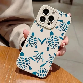 Capa De Telefone À Prova De Choque Para iPhone 15 13 11 12 14 Pro Max XR XS 7 8 SE 2020 14 15 Plus 12 13 Mini Silicone Líquido Mate