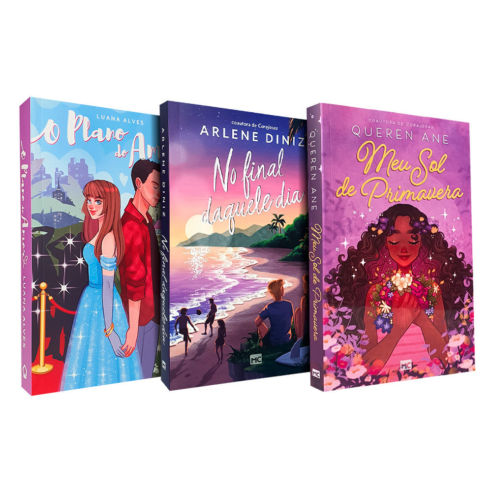 Kit 9 Romance Cristão | 3 Livros Meu Sol de Primavera | Shopee Brasil