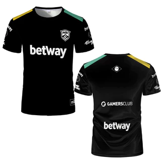 Equipe CSGO MIBR Uniformes Fãs De Jerseys Jogo De T Shirt ID Tops Personalizados Homens