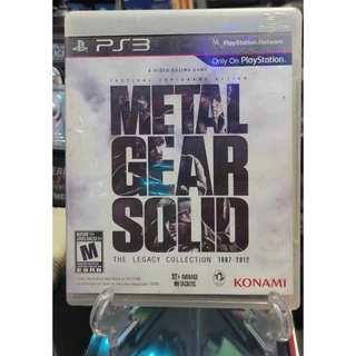 Jogo Metal Gear The Legacy Collection Só disco 2 Playstation 3 Ps3 Mídia Física!