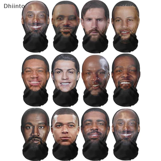 [Máscara De Cabeça De Desempenho Facial Humano Balaclava Unisex 3D Em