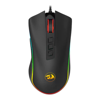 Mouse Gamer Redragon Cobra V2 RGB, 12400 DPI, 8 Botões Programáveis, Black
