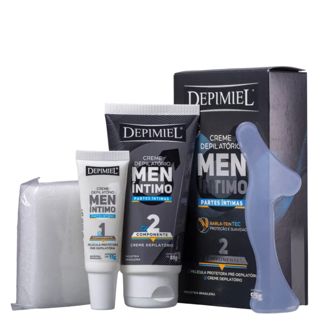 Creme Depilatório Masculino Partes Intimas Men 95g - Depimiel