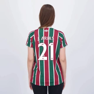 Camisa Umbro Fluminense I 2024 Feminina 21 J. Arias