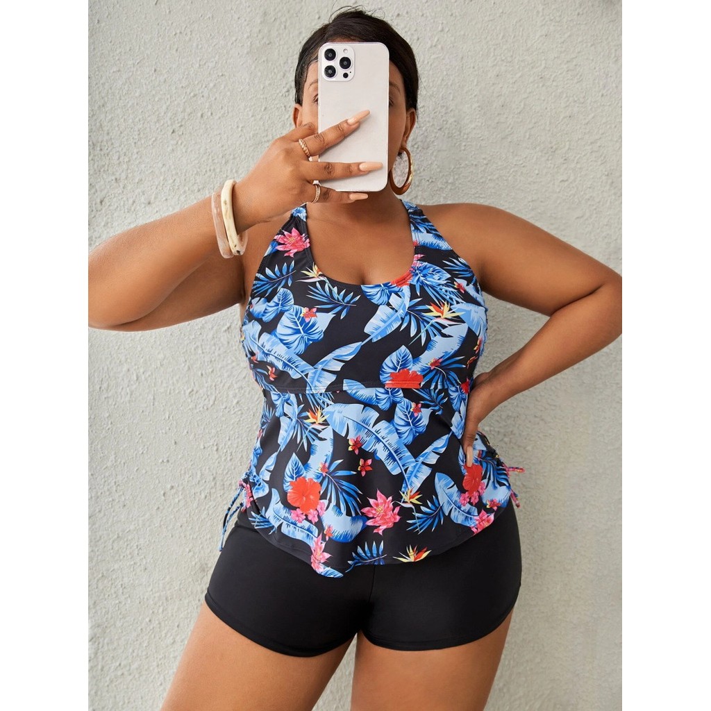 biquinis feminino plus size feminino com saída de praia bikini kit maiô ...