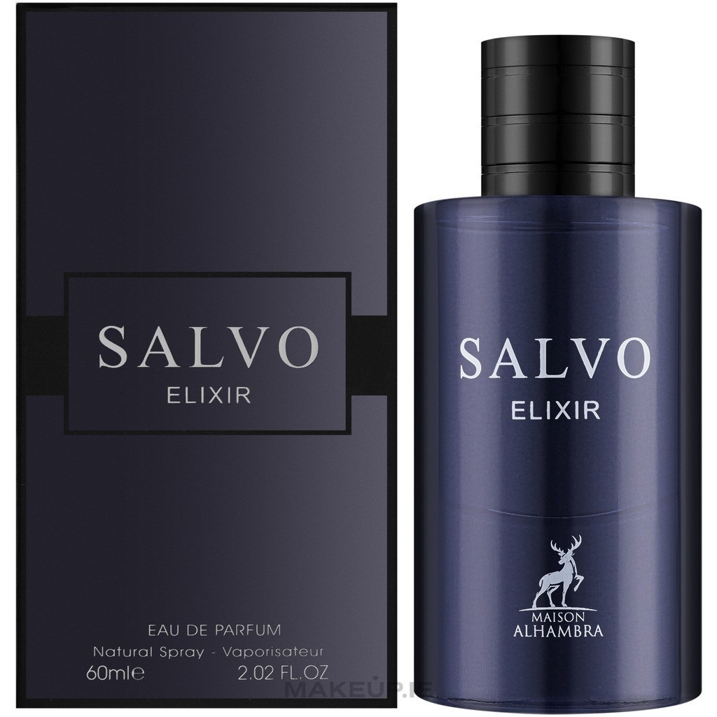Salvo Elixir Maison Al Hambra Eau De Parfum 100ml Masc