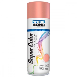 Tinta spray rose Gold 350 ml - Super Color Metálico - TekBond