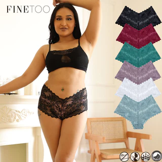 Calcinha De Renda Confortável Cintura Média S-XL