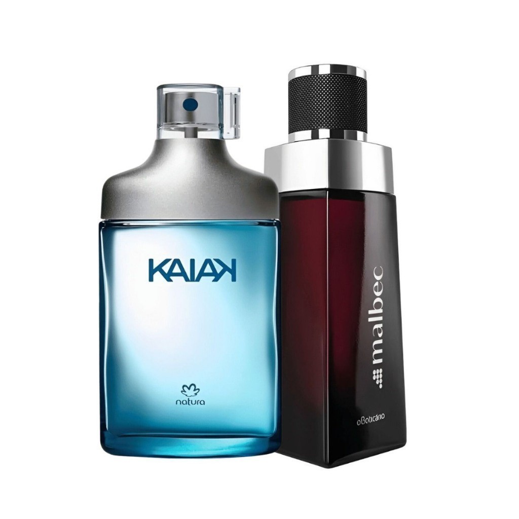 Kit Kaiak e Malbec - 2 Perfumes oferta exclusiva