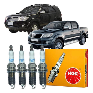Jogo Vela Ignição Original Ngk Toyota Hilux Sw4 2.7 16v em Oferta na Shopee