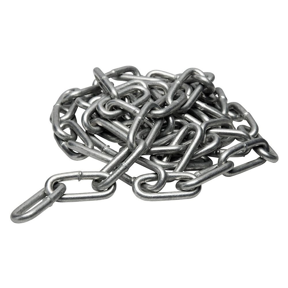 Corrente galvanizada a frio 2,5mm Din 763 elo longo soldado