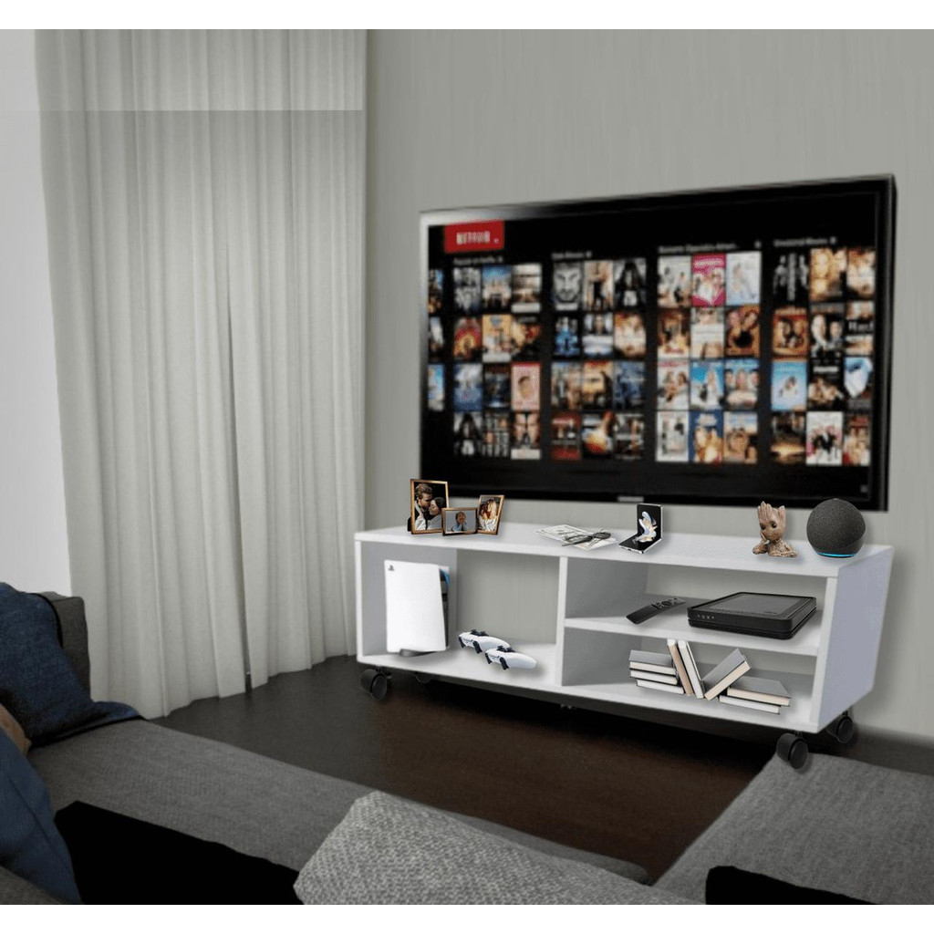 Rack Para Sala De Estar Com Rodinhas